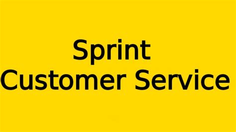 sprint wireless customer service phone